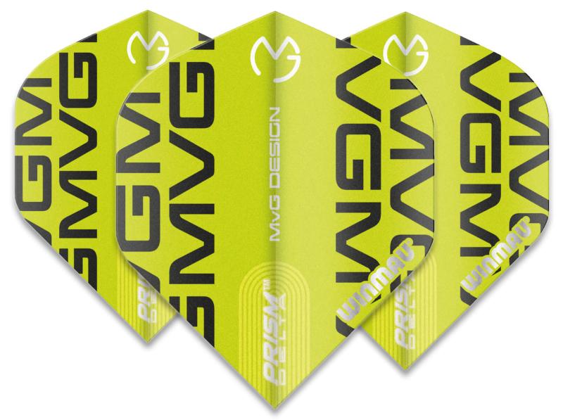 Winmau Prism MvG Flight Grün-Schwarz