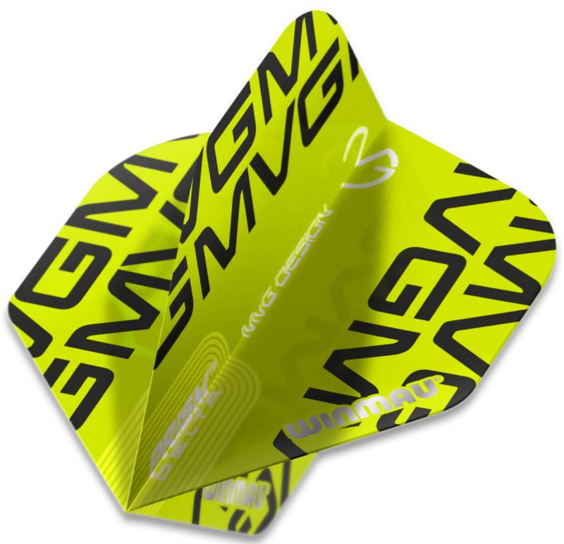 Winmau Prism MvG Flight Grün-Schwarz