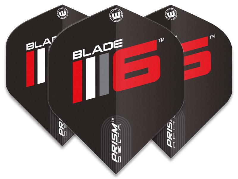 Winmau Prism Delta Flight Blade 6 Schwarz