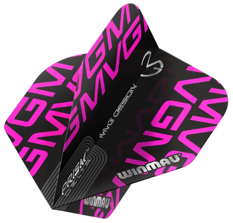 Winmau Prism Delta MvG Flight schwarz-lila