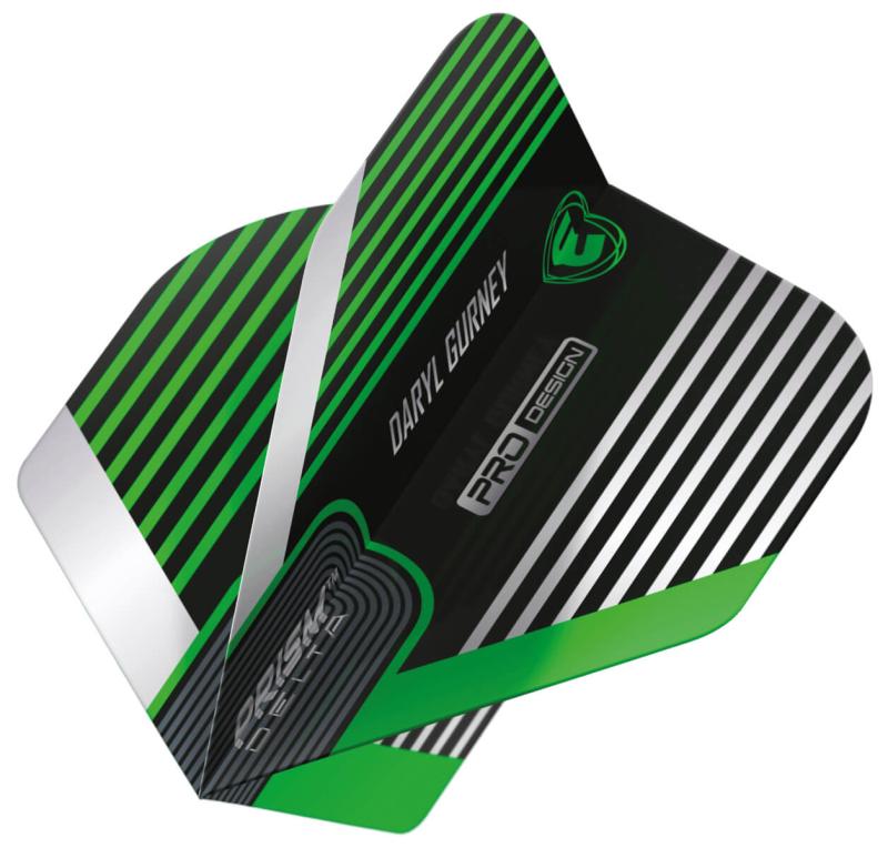 Winmau Prism Delta Flight Daryl Gurney grün