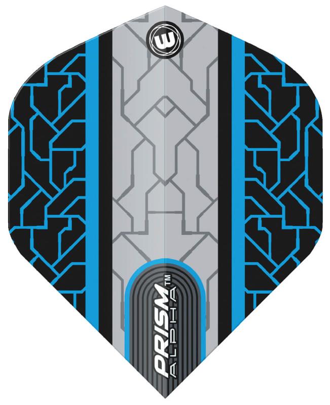 Winmau Prism Alpha Flight grau-blau