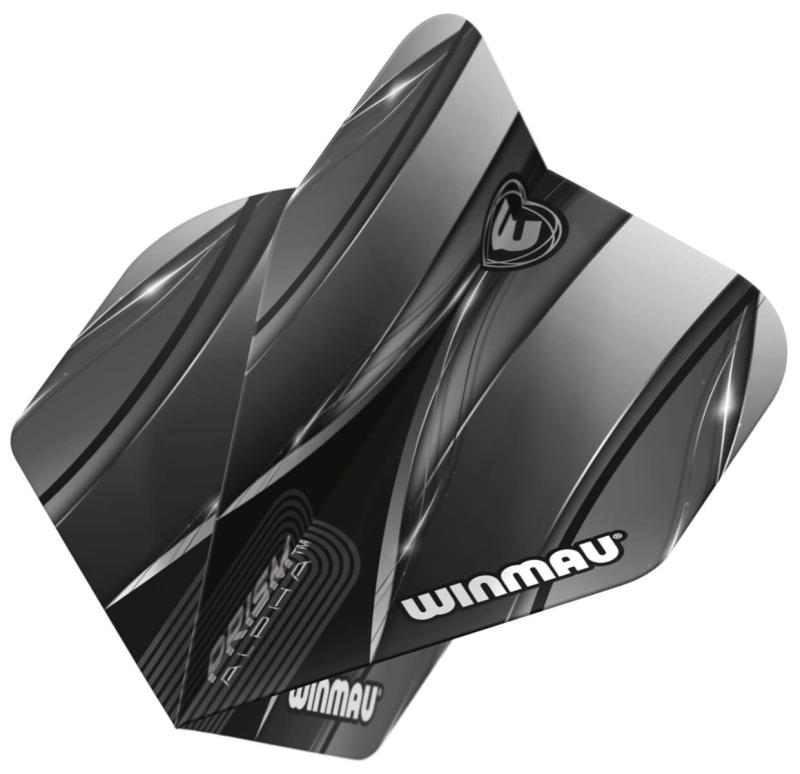 Winmau Prism Alpha Flight grau-schwarz