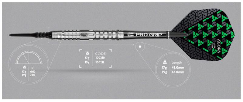 Target Agora A31 Softdart 17-19g Target Agora A31 Softdart 17-19g