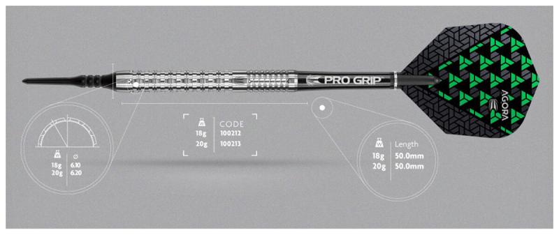 Target Agora A32 Softdart 18-20g Target Agora A32 Softdart 18-20g