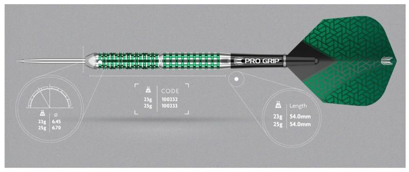 Agora Verde AV02 Steeldart 23-25g