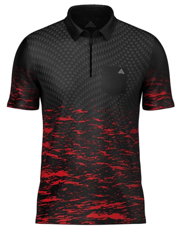 Arraz Lava Dartpolo Schwarz-Rot Arraz Lava Dartpolo Schwarz-Rot