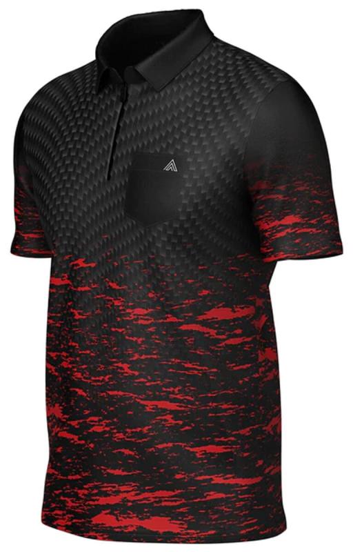 Arraz Lava Dartpolo Schwarz-Rot Arraz Lava Dartpolo Schwarz-Rot