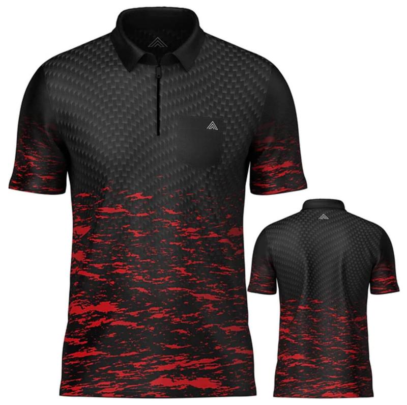 Arraz Lava Dartpolo Schwarz-Rot Arraz Lava Dartpolo Schwarz-Rot
