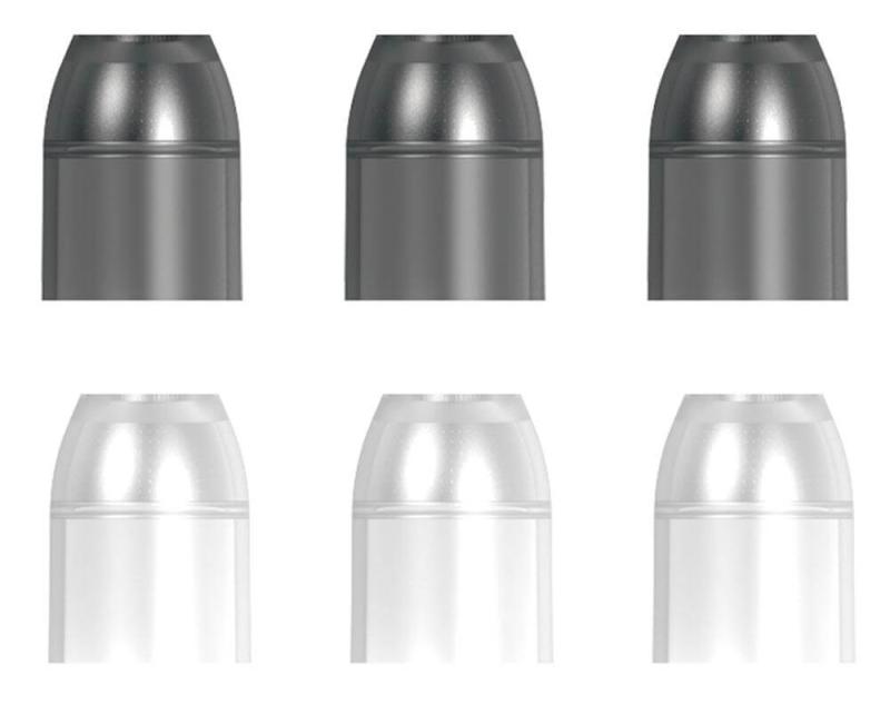Back Balance Rings Schwarz u. Klar Back Balance Rings Schwarz u. Klar
