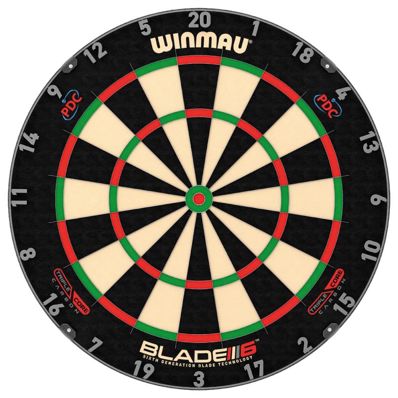 Blade 6 Triple Core PDC Dart Board