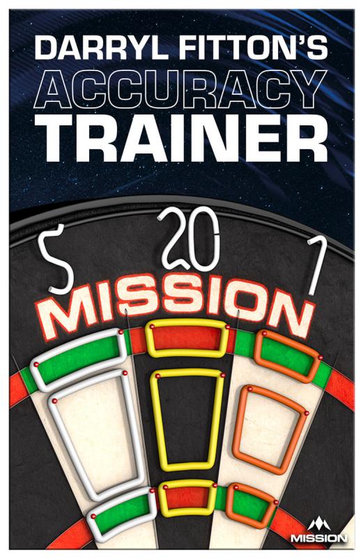 Mission Darryl Fitton Accuracy Trainer Pack Dart Trainings Felder