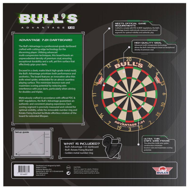 Bulls Advantage 701 Dartboard Bulls Advantage 701 Dartboard