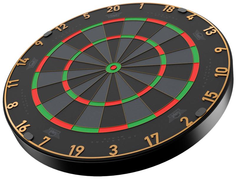 Bulls Advantage Black Dartboard 