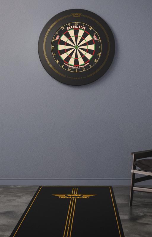 Bulls Advantage Trainer Dartboard Gold Bulls Advantage Trainer Dartboard Gold