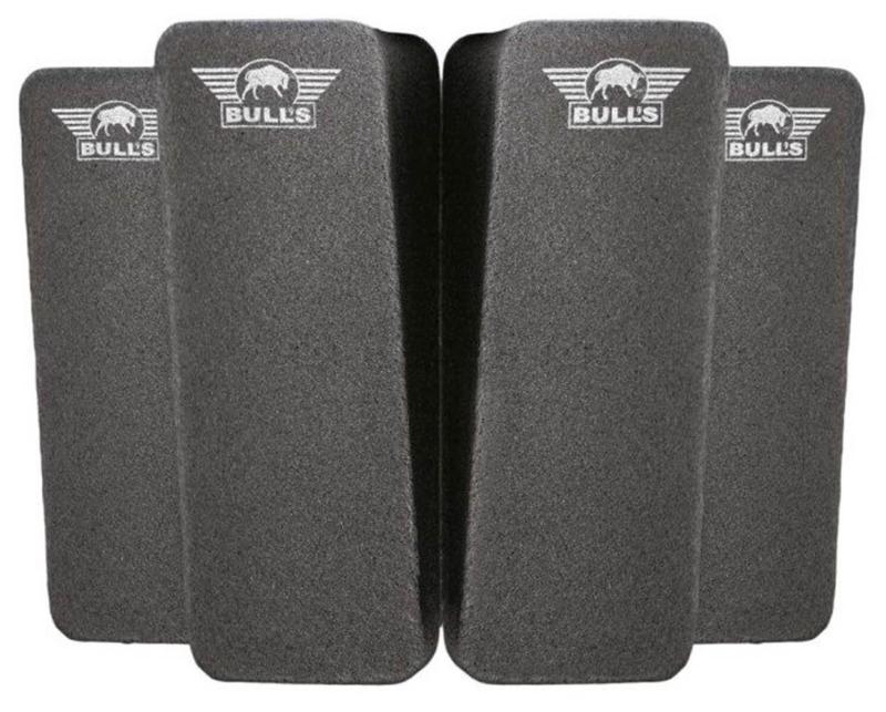 Bulls Dartboard Wedges Black Board Packer 4 Stück