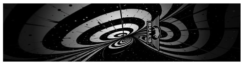 Bulls Illusion Teppich 241x55 cm Bulls Illusion Teppich 241x55 cm