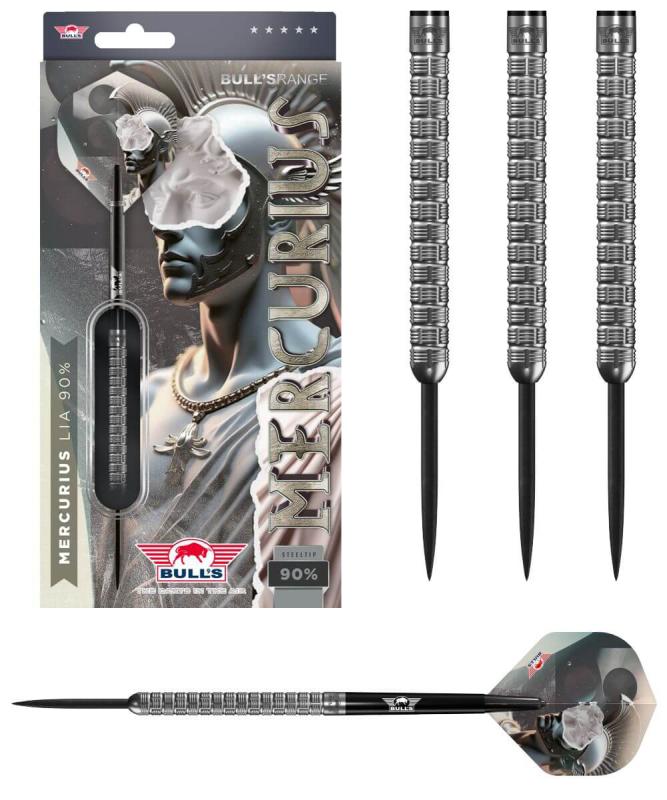Bulls Mercurius Ava 90% Steeldart 15-17-19g