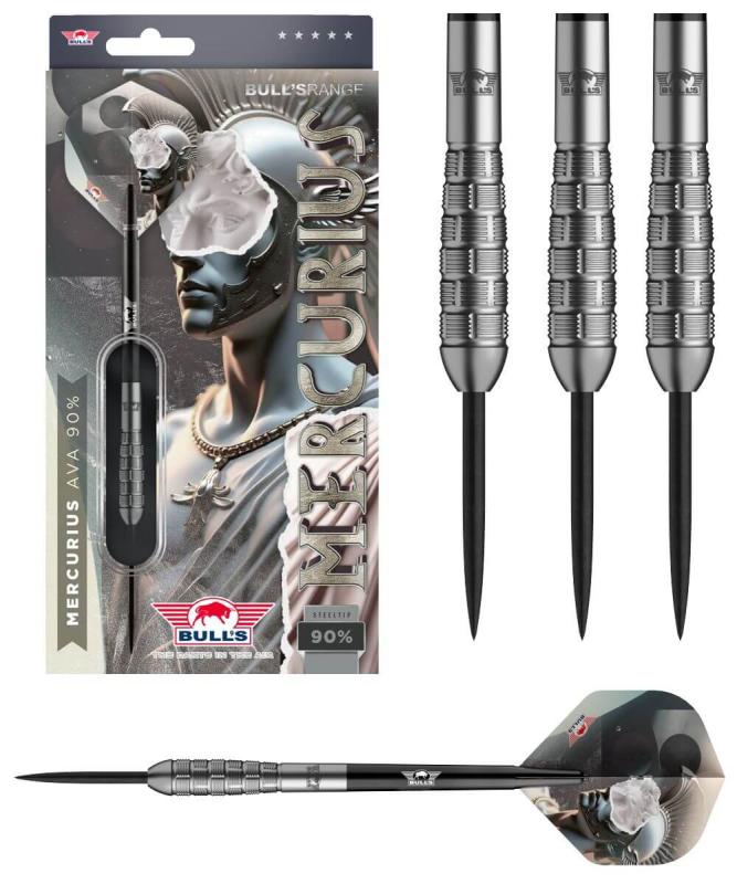 Bulls Mercurius Lia 90% Steeldart 16-18-20g Bulls Mercurius Lia 90% Steeldart 16-18-20g