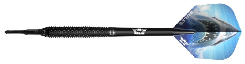 Bulls Shark Pro Black 90% Softdart 20g Bulls Shark Pro Black 90% Softdart 20g