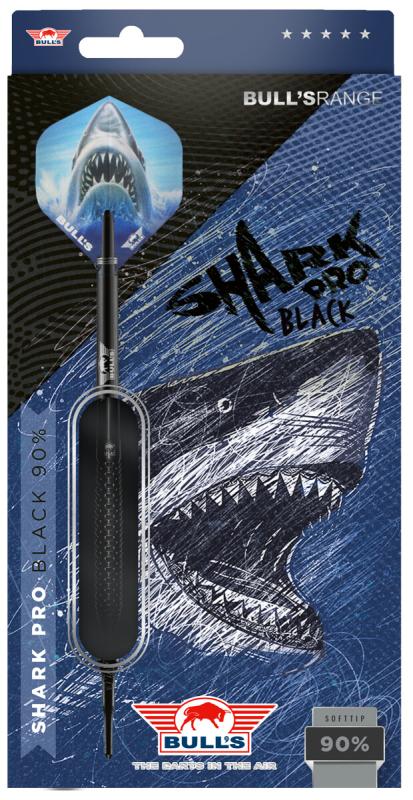 Bulls Shark Pro Black 90% Softdart 20g Bulls Shark Pro Black 90% Softdart 20g