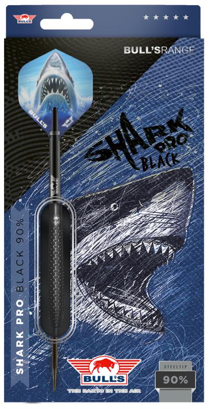 Bulls Shark Pro Black 90% Steeldart 25 g