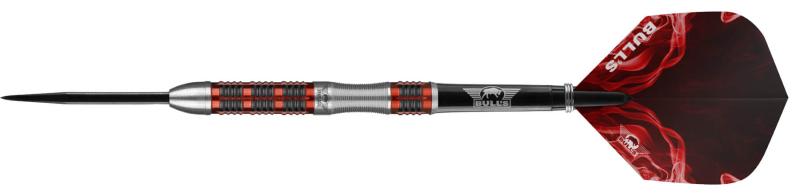 Bulls Smoke Red Ember 90% Steeldart 23-24g Bulls Smoke Red Ember 90% Steeldart 23-24g