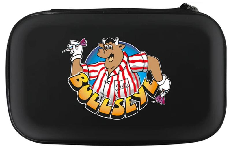 Mission Bullseye großes Darts Case - Schwarz - Bully Logo