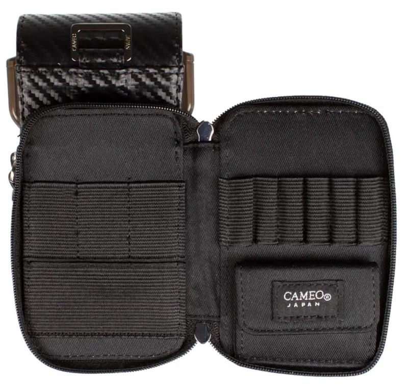 Cameo Garment 2.5 Schwarz-Rot Carbon Dart Tasche Cameo Garment 2.5 Schwarz-Rot Carbon Dart Tasche