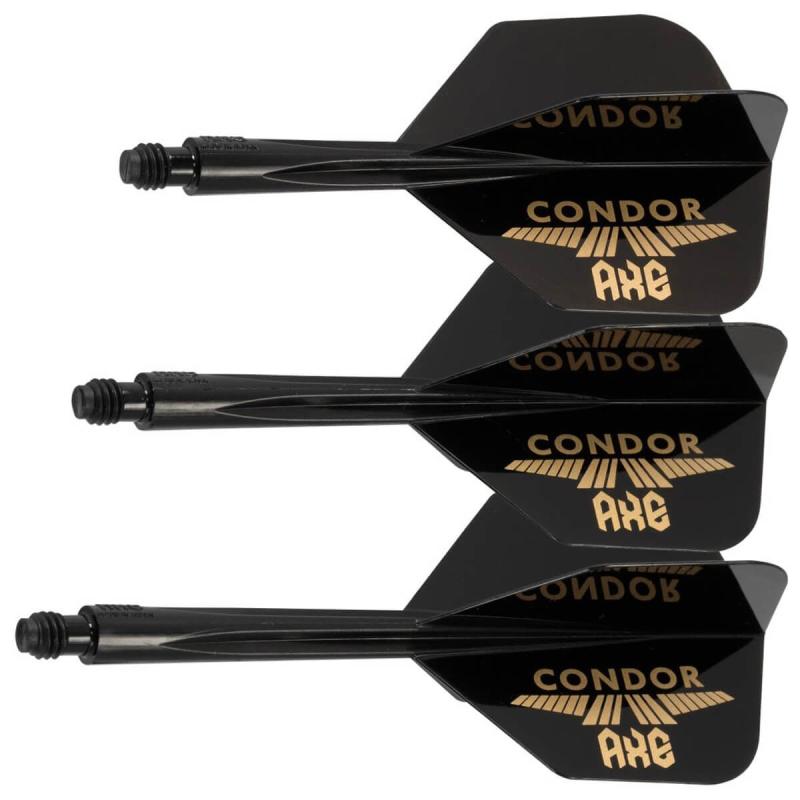 AXE Small Logo Schwarz-Gold Flights