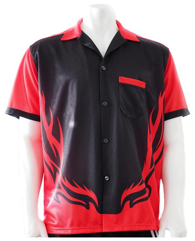 Darthemd Tribal schwarz-rot Darthemd Tribal schwarz-rot