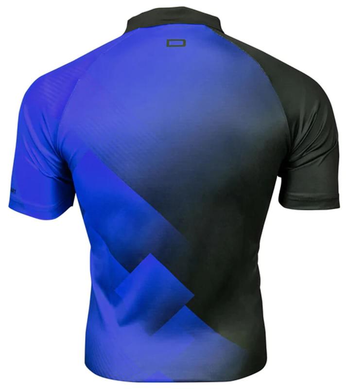 Datadart Vertex Dart Shirt Schwarz-Blau