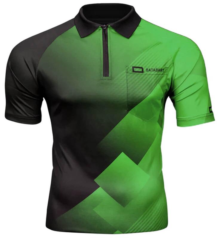 Datadart Vertex Dart Shirt Schwarz-Grün Datadart Vertex Dart Shirt Schwarz-Grün