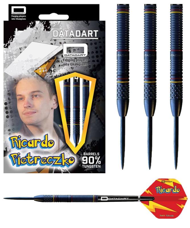 Datadart Ricardo Pietreczko - 90% Tungsten Steeldarts 23 g