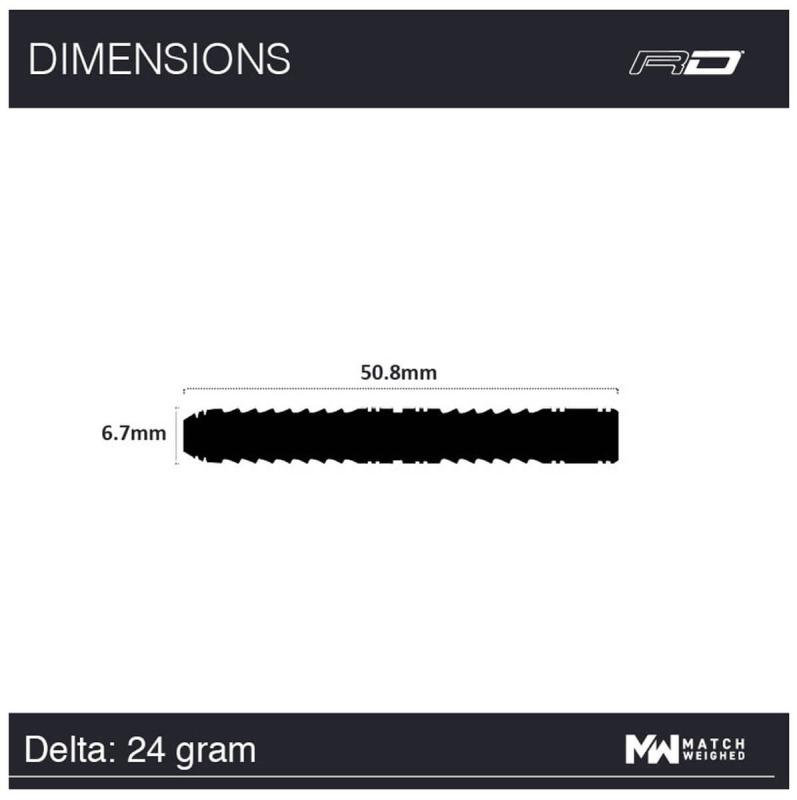 RedDragon Delta 1 Steeldart 22-24-26g RedDragon Delta 1 Steeldart 22-24-26g
