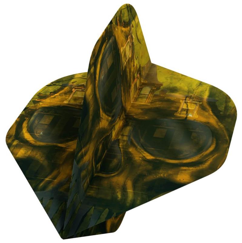 Designa Horror Show Dart Flights - No2 - Std - Haunted House