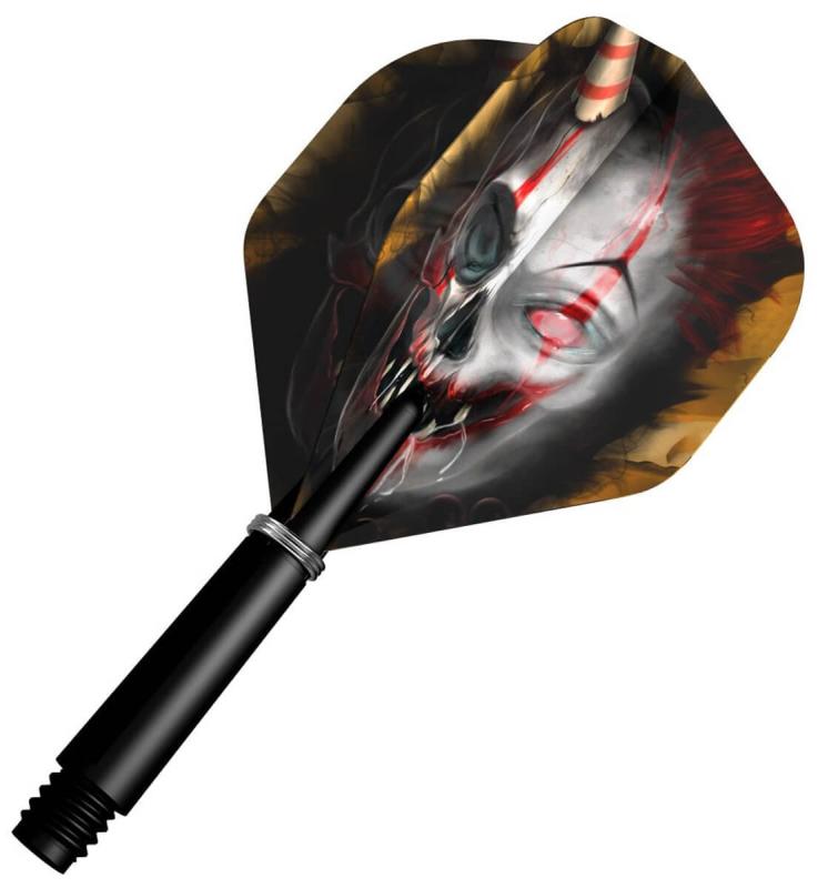 Designa Horror Show Dart Flights - No2 - Std - Killer Clown