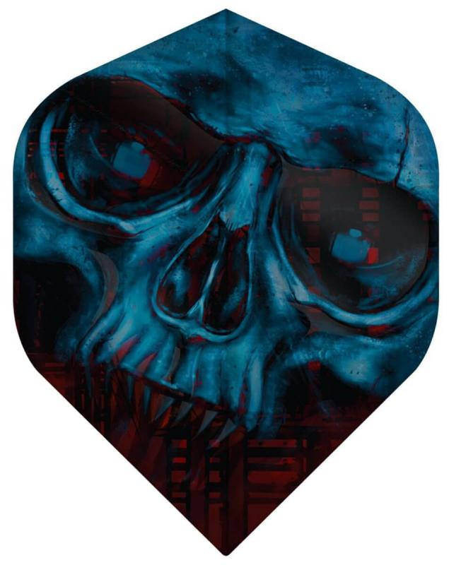 Horror Show Dart Flights - No2 - Std - Zombie Skull