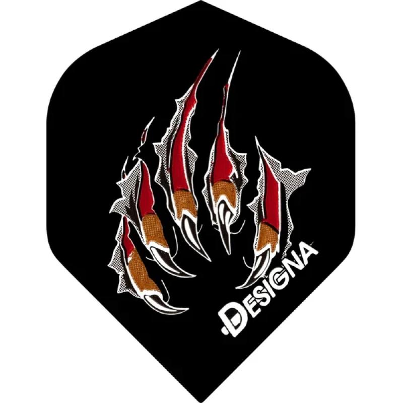 Designa Kralle Schwarz Flight