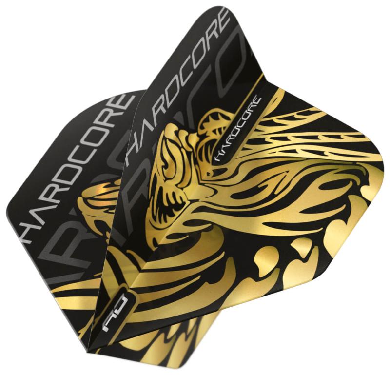 RedDragon Jonny Clayton - Dart Flights Schwarz - Gold