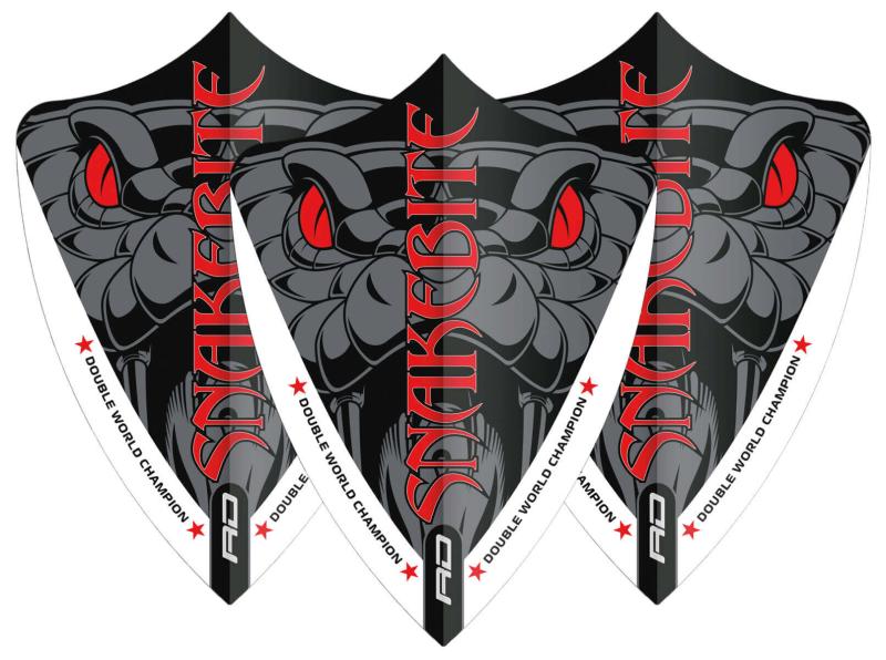 RedDragon Snakebite DWC Freestyle Flights Snake