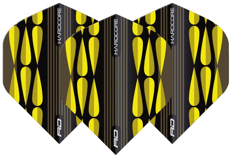 RedDragon Hardcore Radical Gelb Teardrop Flight