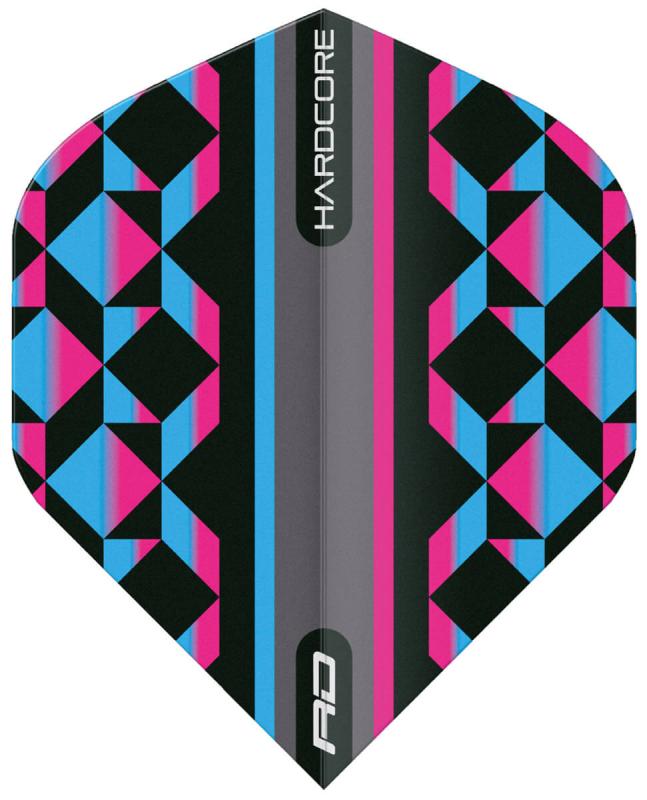 RedDragon Hardcore Radical Pink-Blau-Schwarz Geometric Flight