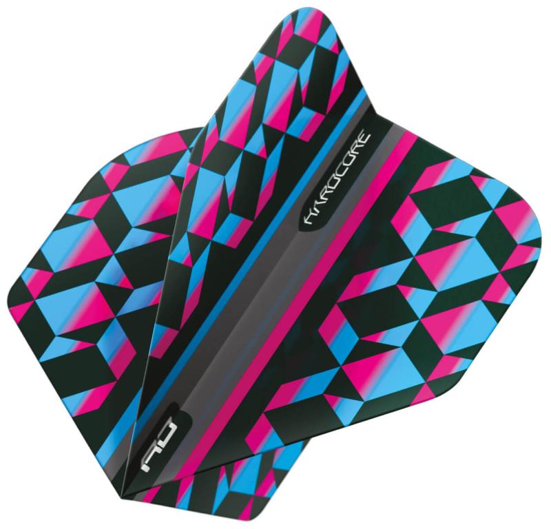 RedDragon Hardcore Radical Pink-Blau-Schwarz Geo Flight