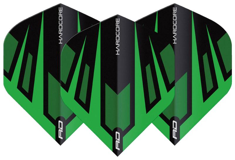 RedDragon Hardcore Radical Grün-Schwarz Fan Flight