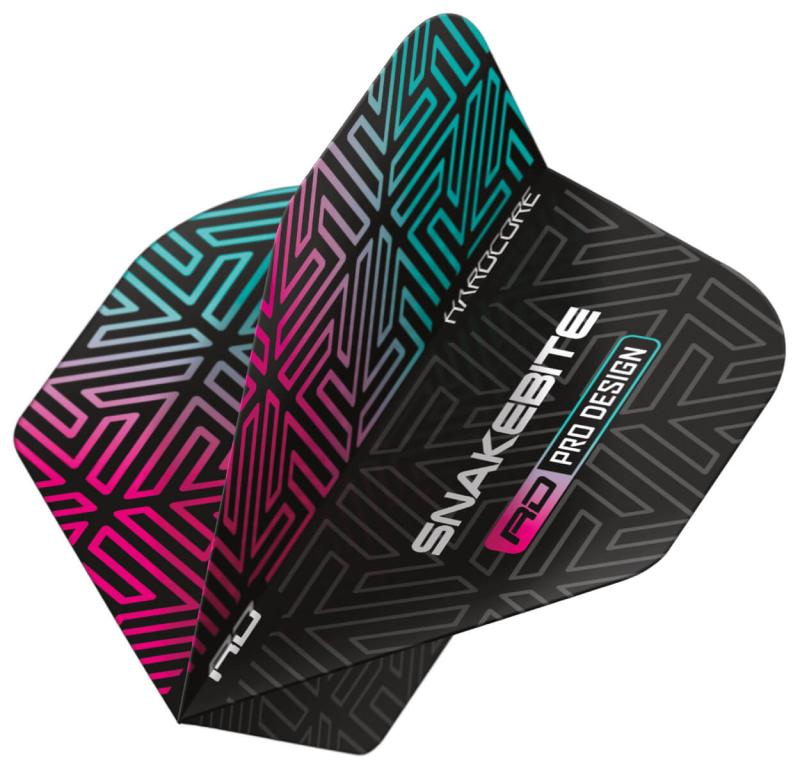 RedDragon Hardcore Premium Snakebite Schwarz-Rainbow