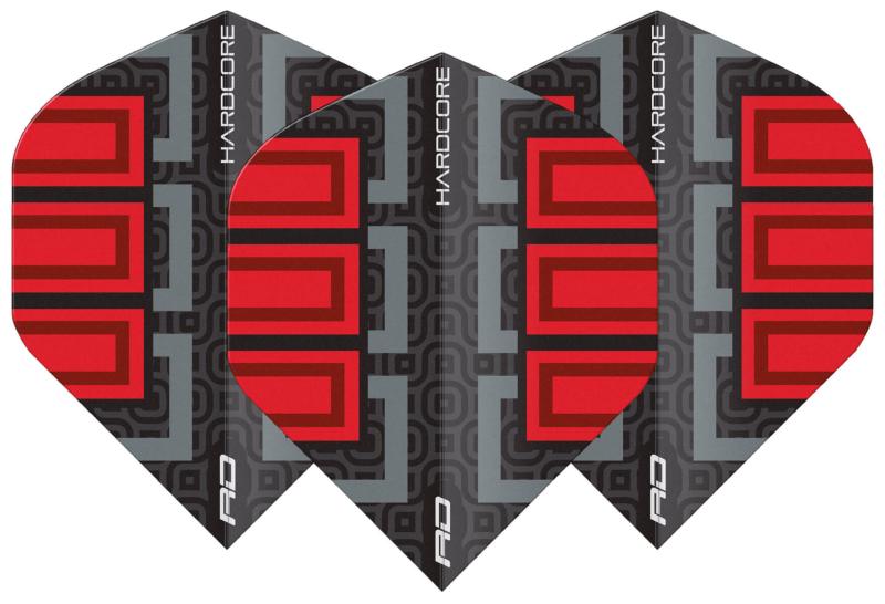 RedDragon Hardcore Radical Schwarz-Rot Blocks Flight