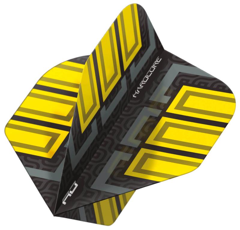 RedDragon Hardcore Radical Schwarz-Gelb Blocks Flight