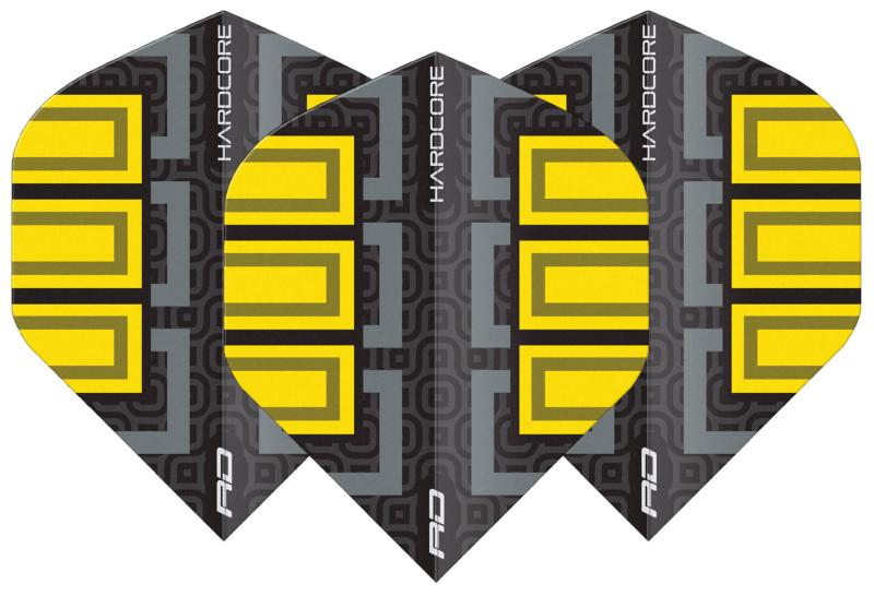 RedDragon Hardcore Radical Schwarz-Gelb Blocks Flight