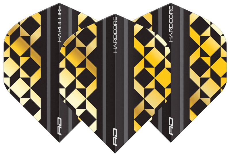 RedDragon Hardcore Premium Gold-Schwarz Geometric Flight